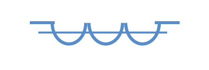Symbol elektryczny cewka z rdzeniem magnetycznym, elektromagnes